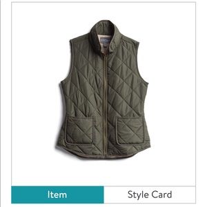 Market & Spruce Wilco Solid Quilted Vest